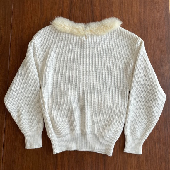 Vintage rabbit fur sweater - Picture 2 of 6